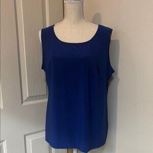 Royal Blue Sleeveless Top